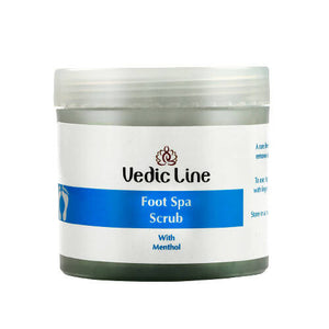 Vedic Line Foot Spa Scrub with Menthol - Distacart