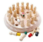 Thumbnail for Kraftsman Wooden Memory Chess Game for Kids | Color Memory Chess Game | Educational Toy - Distacart