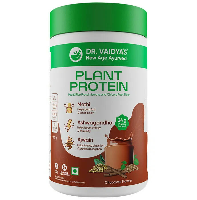 Dr. Vaidya's Plant Protein Powder - Distacart