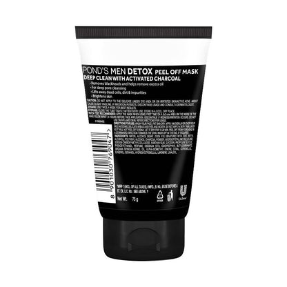 Ponds Men Charcoal Blackhead Removal Detox Peel Off Mask 75 gm