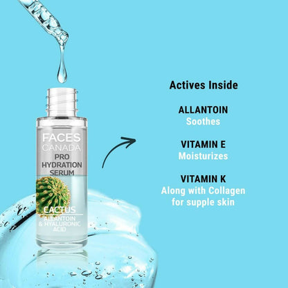 Faces Canada Pro Hydration Serum - Cactus - Distacart
