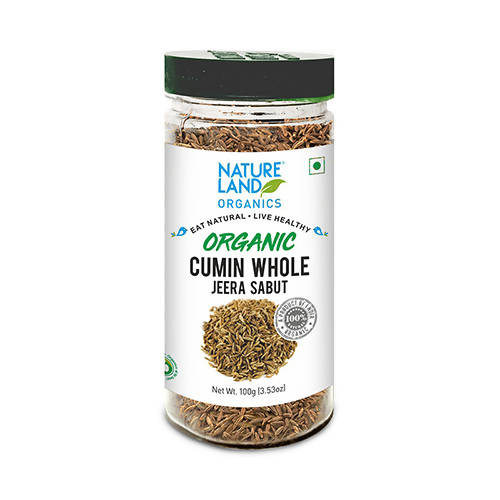 Nature Land Organics Cumin Whole - Distacart