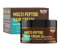 Thumbnail for Beardhood Multi-Peptide Hair Cream - Distacart