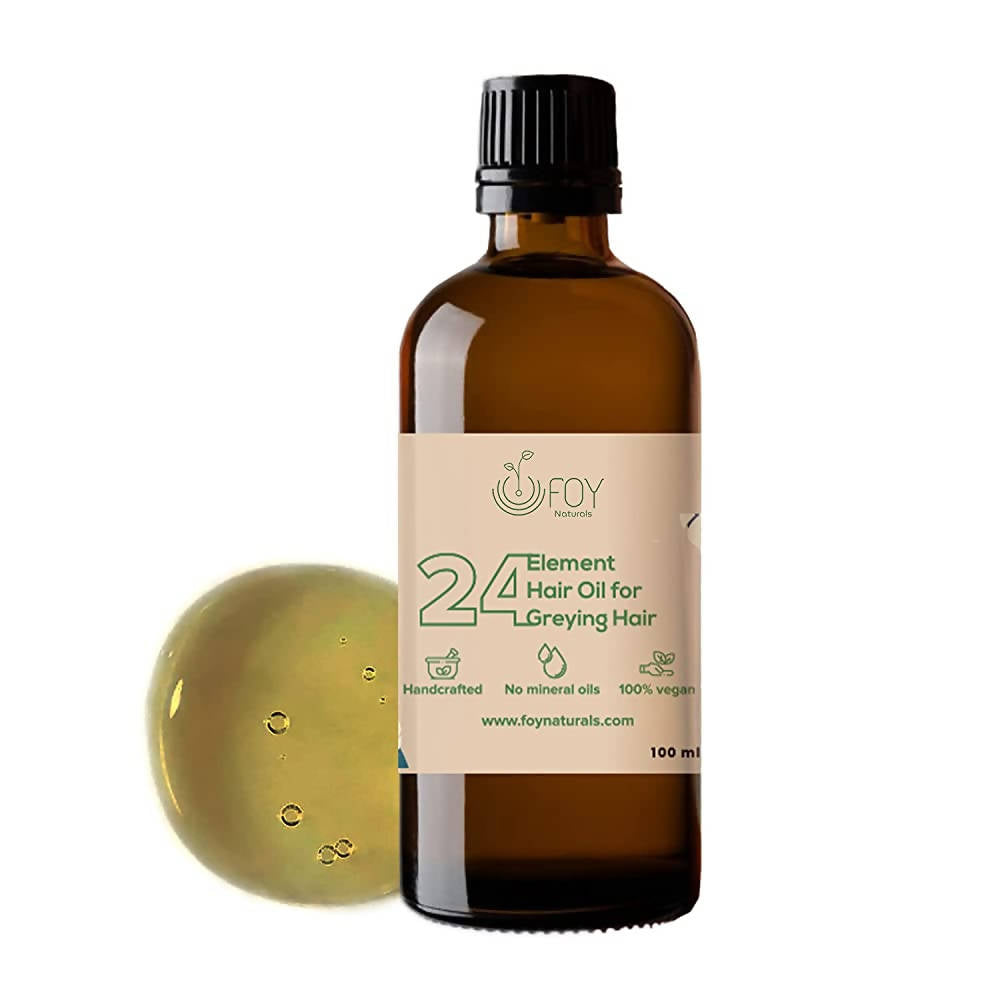 FOY Naturals 24 Element Hair Oil For Greying Hair