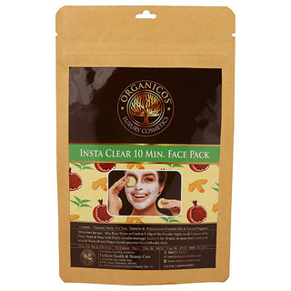 Organicos Insta Clear 10 Min Face Pack - Distacart