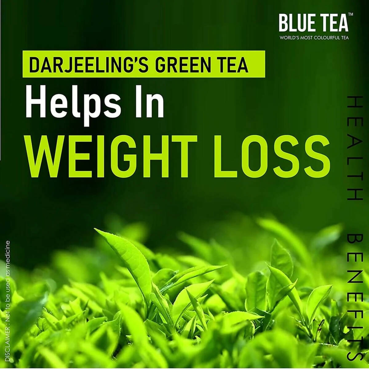 Blue Tea Organic Jasmine Green Tea - Distacart