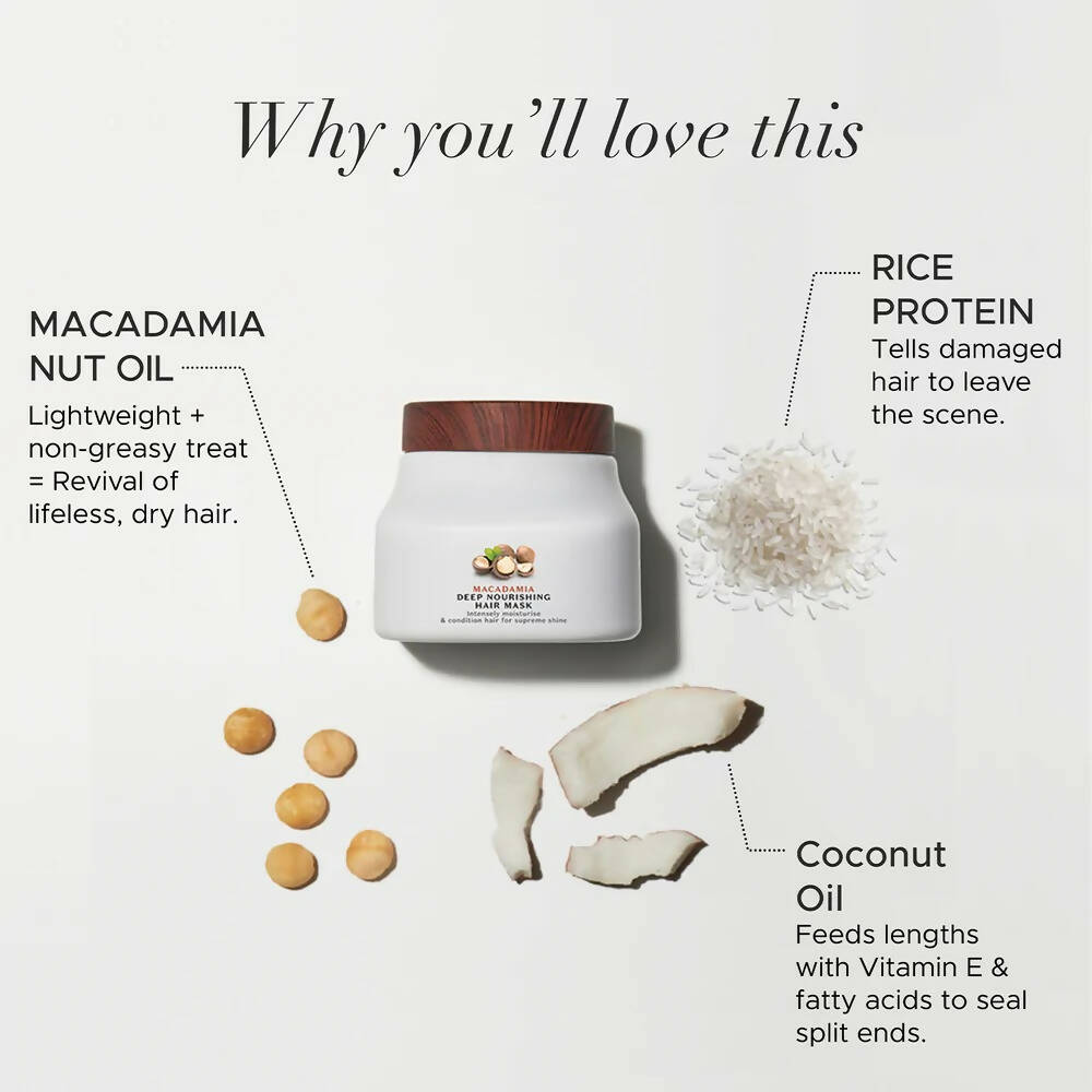PureSense Macadamia Deep Nourishing Hair Mask - Distacart