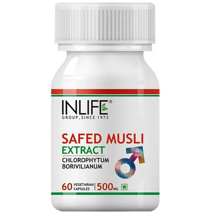 Inlife Safed Musli Extract Capsules - Distacart