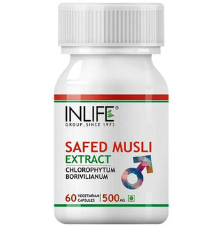 Inlife Safed Musli Extract Capsules - Distacart