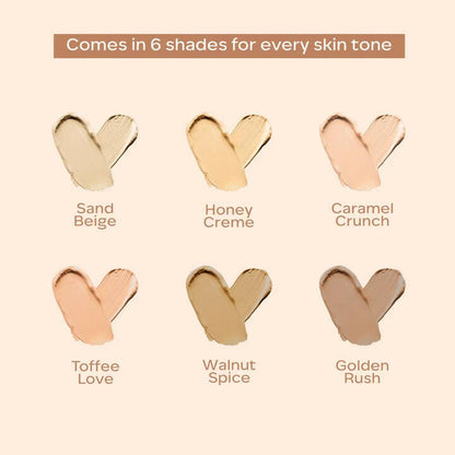 Faces Canada High Cover Concealer-Caramel Crunch 03 - Distacart