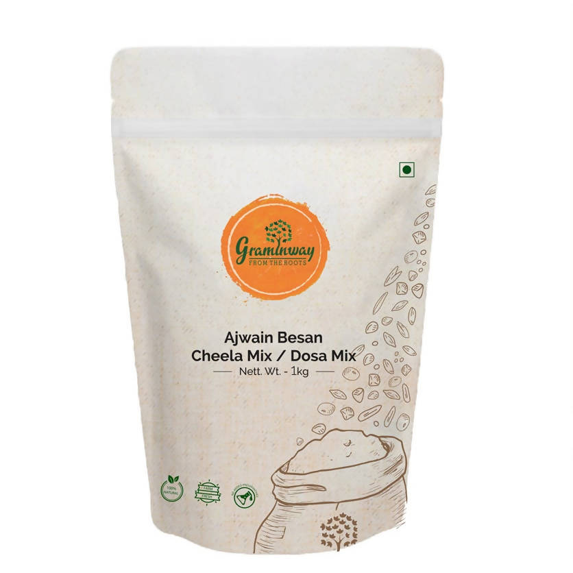Graminway Ajwain Besan Cheela Mix / Dosa Mix - Distacart