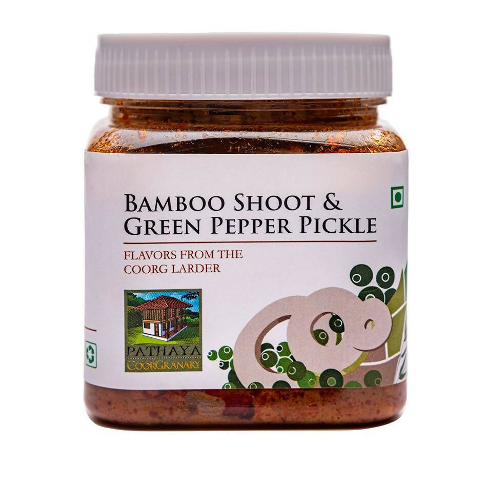 Ainmane Bamboo Shoots & Green Pepper Pickle - Distacart