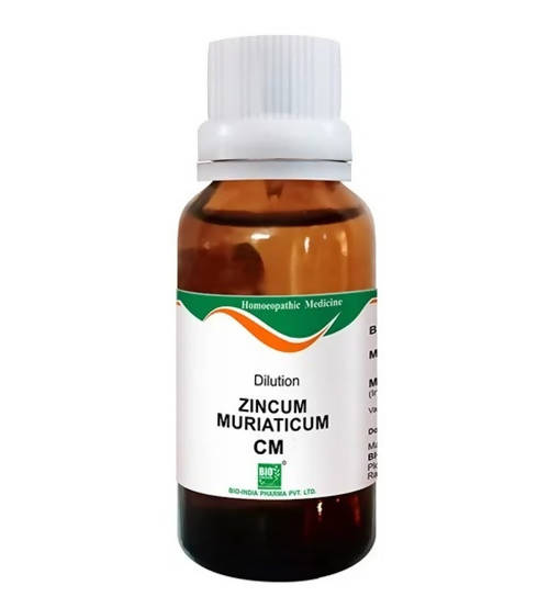 Bio India Homeopathy Zincum Muriaticum Dilution