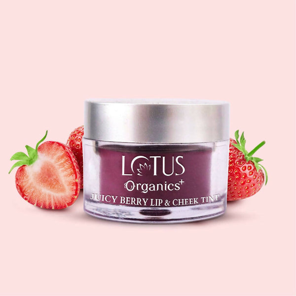 Lotus Organics+ Juicy Berry Lip & Cheek Tint - Distacart