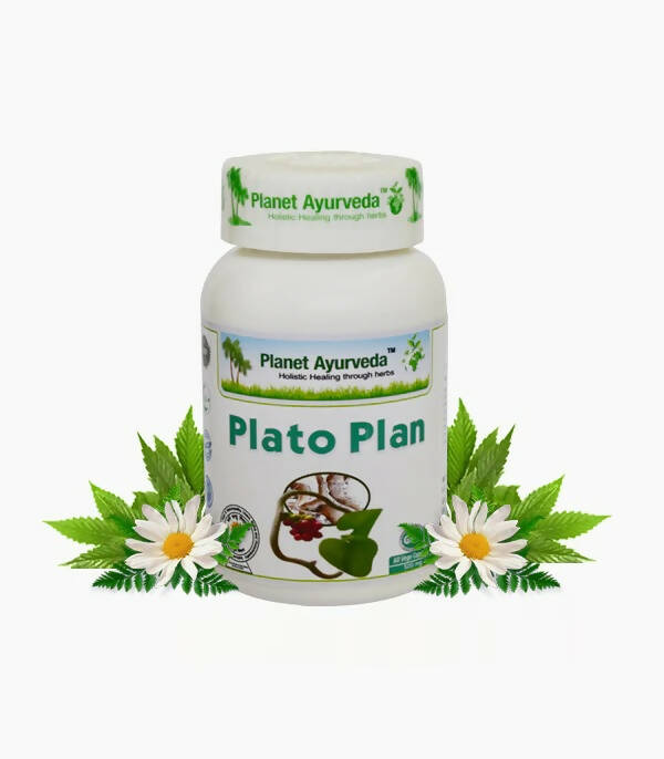 Planet Ayurveda Plato Plan Capsules - Distacart