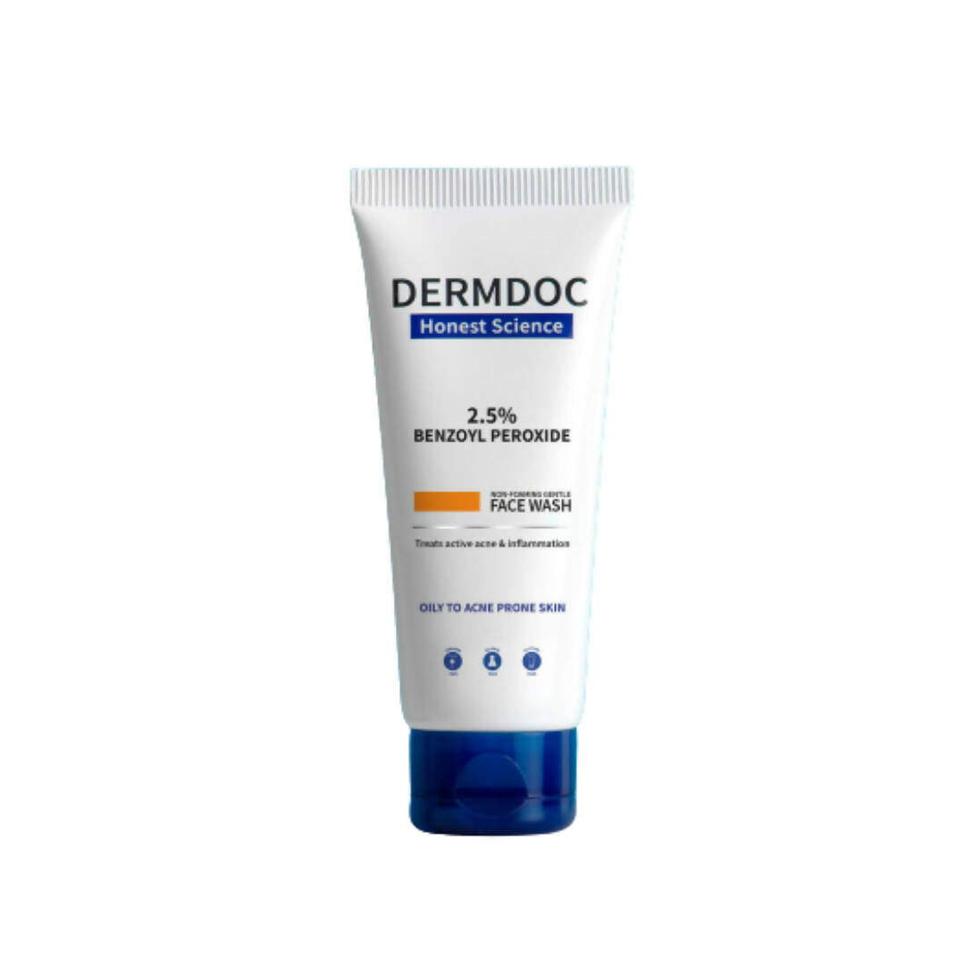 Dermdoc 2.5% Benzoyl Peroxide Face Wash - Distacart