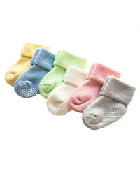 Thumbnail for AHC Baby Socks Cotton Breathable Anti Skid Thick Warm Kids Socks - Distacart