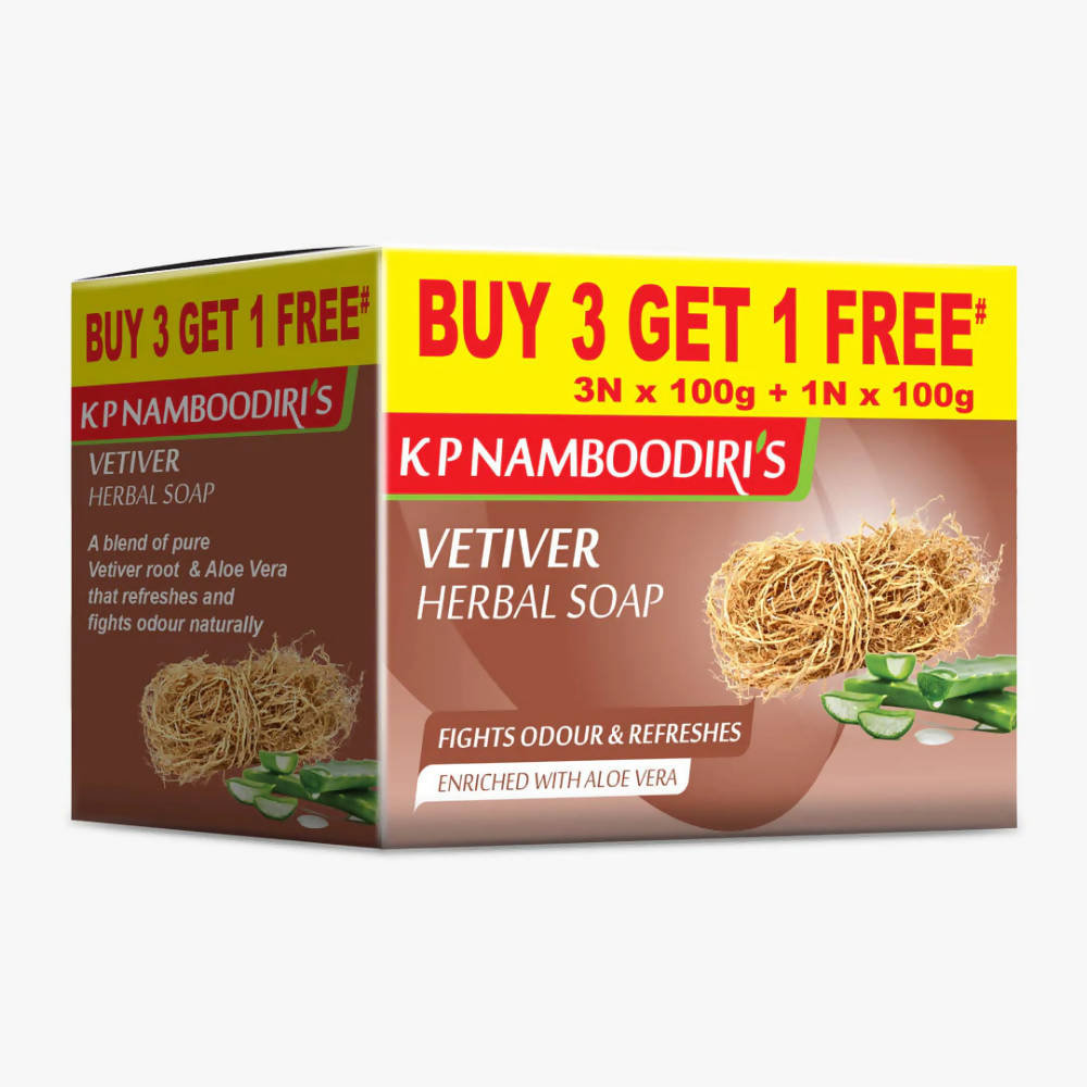 Kp Namboodiri's Vetiver Herbal Soap - Distacart