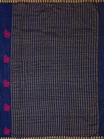 Thumbnail for Mimosa Women's Navy Blue Banarasi Chiffon Saree - Distacart