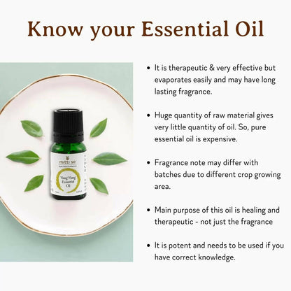 Mitti Se Ylang Ylang Essential Oil - Distacart