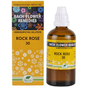 New Life Homeopathy Bach Flower Remedies Rock Rose Dilution
