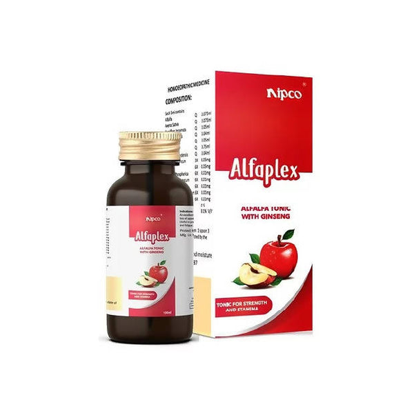 Nipco Homeopathy Alfaplex D Alfalfa Tonic With Ginseng
