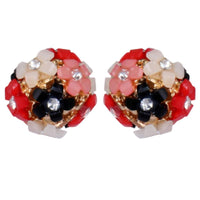 Thumbnail for Trendoo Jewelry Gold Plated Stylish Fancy Party Wear Multi Color Studs