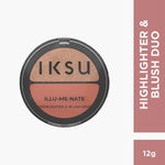 Thumbnail for IKSU Illu-Me-Nate Highlighter & Blush Duo - Distacart