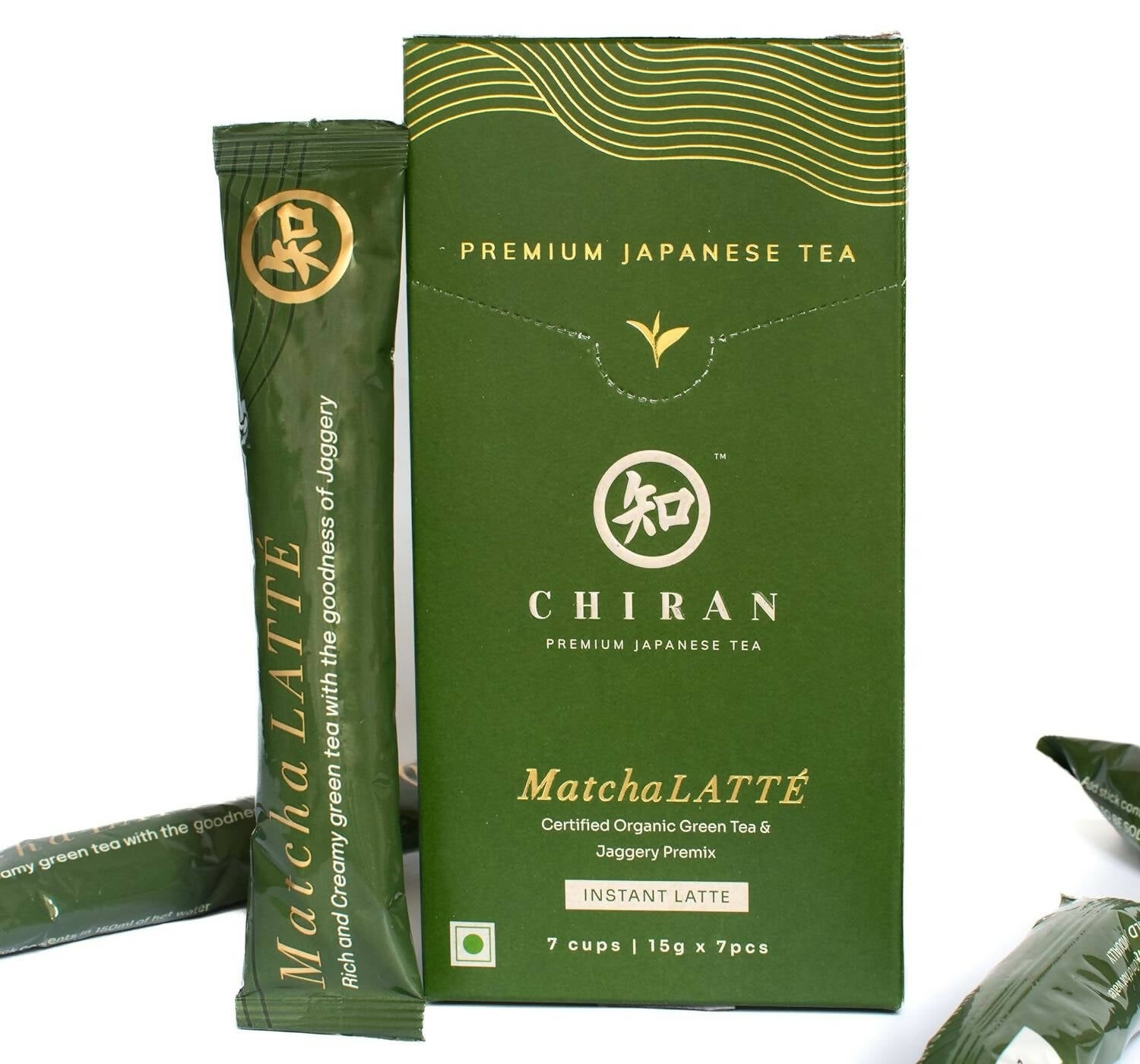 Chiran Instant Matcha Latte Premix Sachets - Distacart
