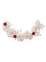 Thumbnail for NVR Women's Embellished Beaded Hair Accessory Set - Distacart