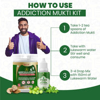 Thumbnail for Divya Shree Addiction Mukti & Punch Tulsi Drop Combo - Distacart