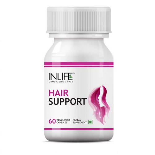 Inlife Hair Support Herbal Capsules - Distacart