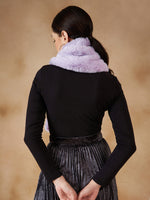 Thumbnail for InWeave Women's Light Mauve Faux Fur Neck Warmer - Distacart