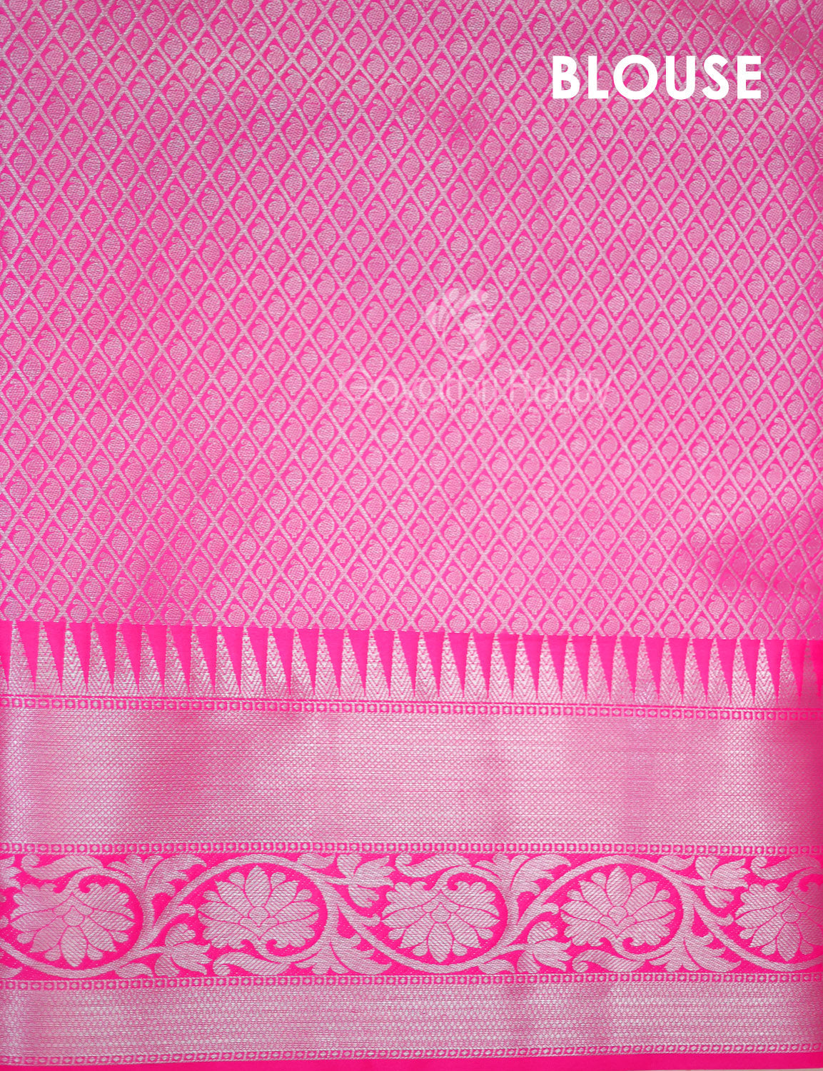 Shades of Cream Colour Floral Design Banaras Semi Silk Saree By Gayathri Reddy Designer Studio - Distacart