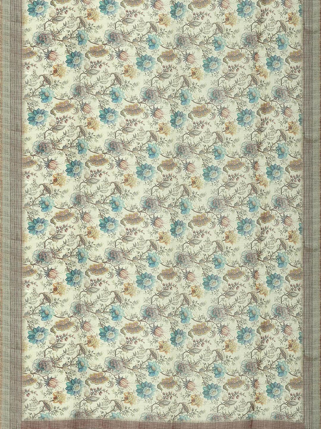 Kalamandir Floral Printed Saree - Distacart
