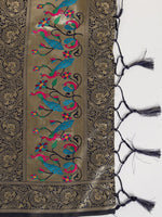 Thumbnail for Kalini Shoulder Straps Woven Design Kurta with Trousers & With Dupatta - Distacart