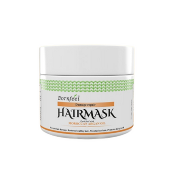 Bornfeel Damage Repair Hair Mask Enriched With Moroccan Argan Oil - Distacart