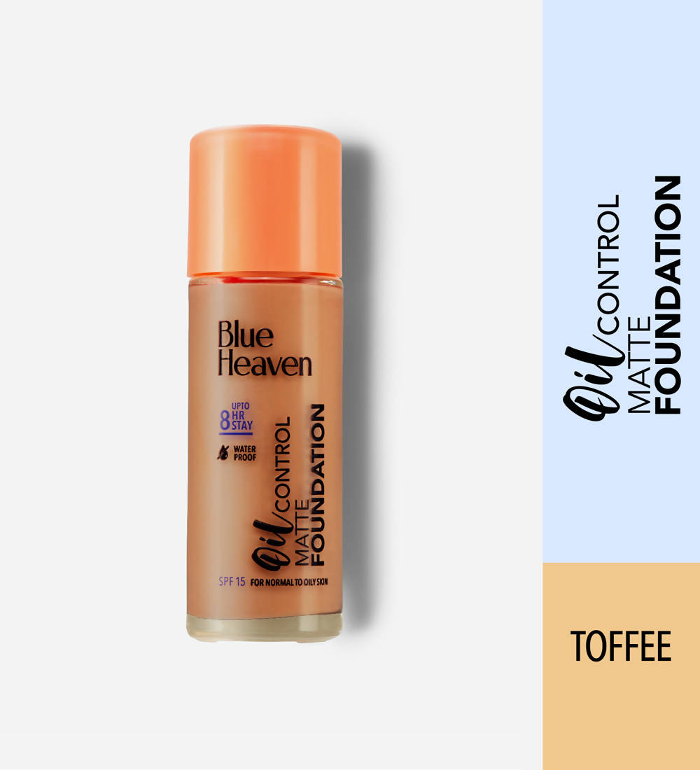 Blue Heaven Oil Control Matte Foundation SPF 15 Toffee 30 ml