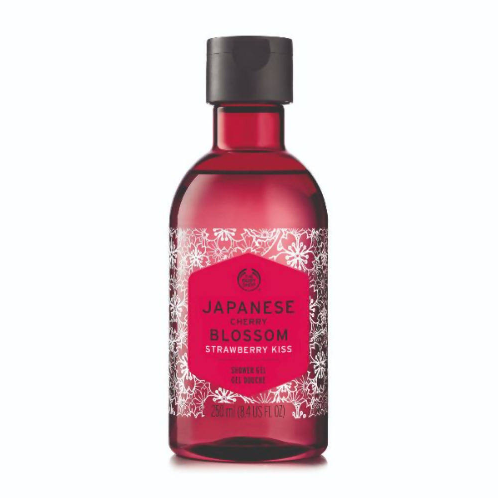 The Body Shop Japanese Cherry Blossom Strawberry Kiss Shower Gel 250 ml