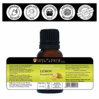 Thumbnail for Soulflower Lemon Essential Oil - Distacart