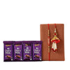 Capsule & Lumba Rakhi With Dairy Milk