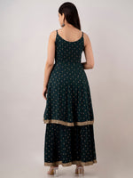 Thumbnail for Kalini Women Floral Embroidered Kurta With Sharara & Dupatta - Distacart