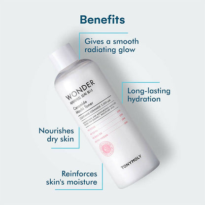 Tonymoly Moisturising Wonder Ceramide Mochi Toner - Distacart