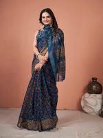Thumbnail for Saree Mall Floral Printed Sarees - Distacart
