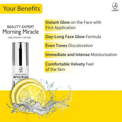 Lambre Beauty Expert Morning Miracle Vitamin C Power Serum - Distacart