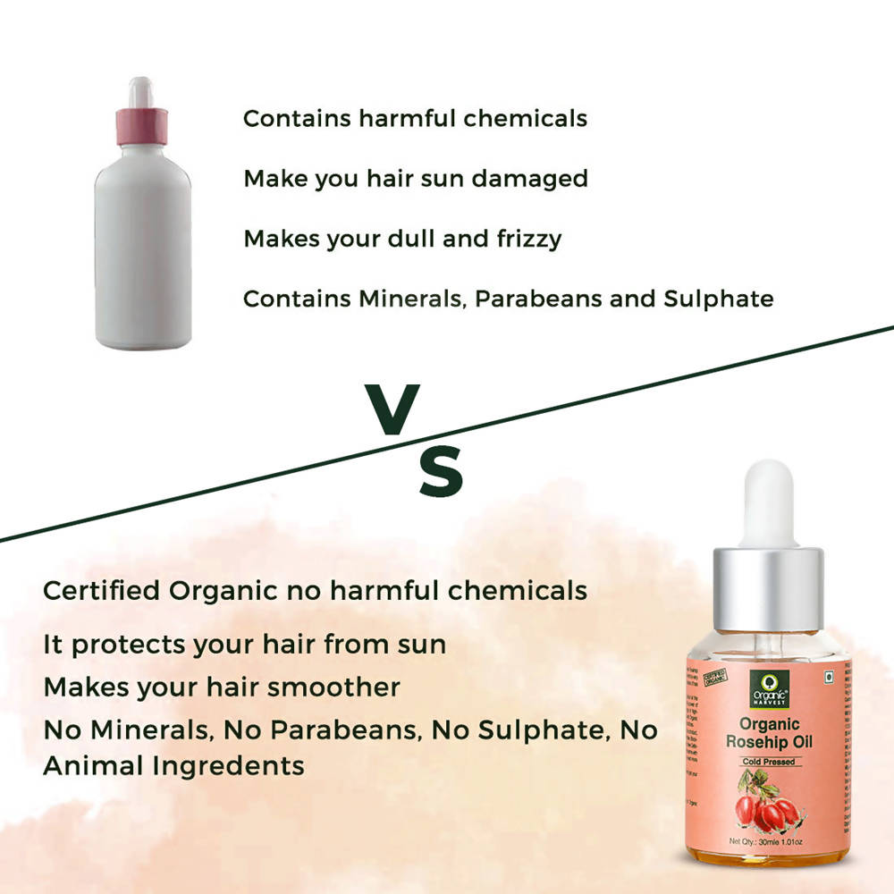 Organic Harvest Cold-Pressed Rosehip Seed Oil compare