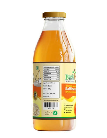 BasicBrowns Bull Driven Safflower Oil - Distacart