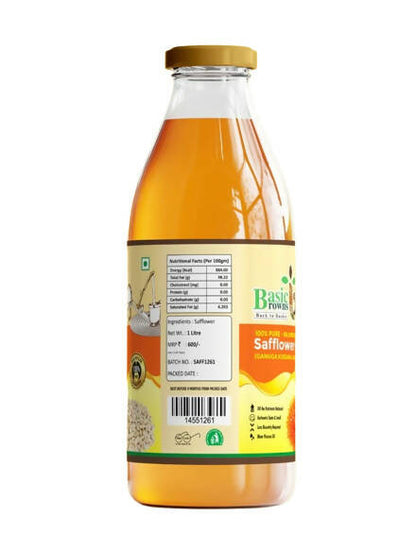 BasicBrowns Bull Driven Safflower Oil - Distacart