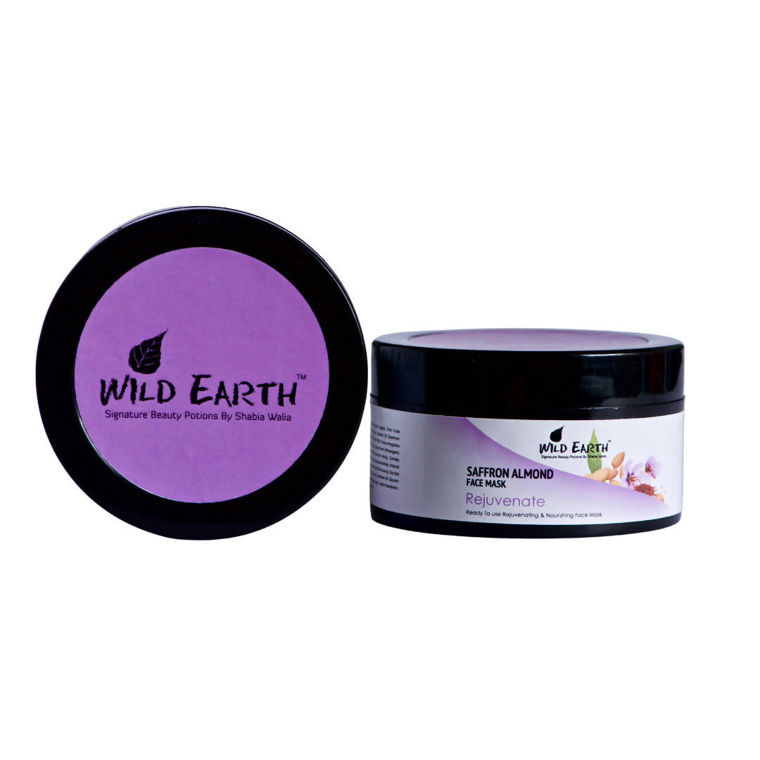 Wild Earth Saffron Almond Face Mask