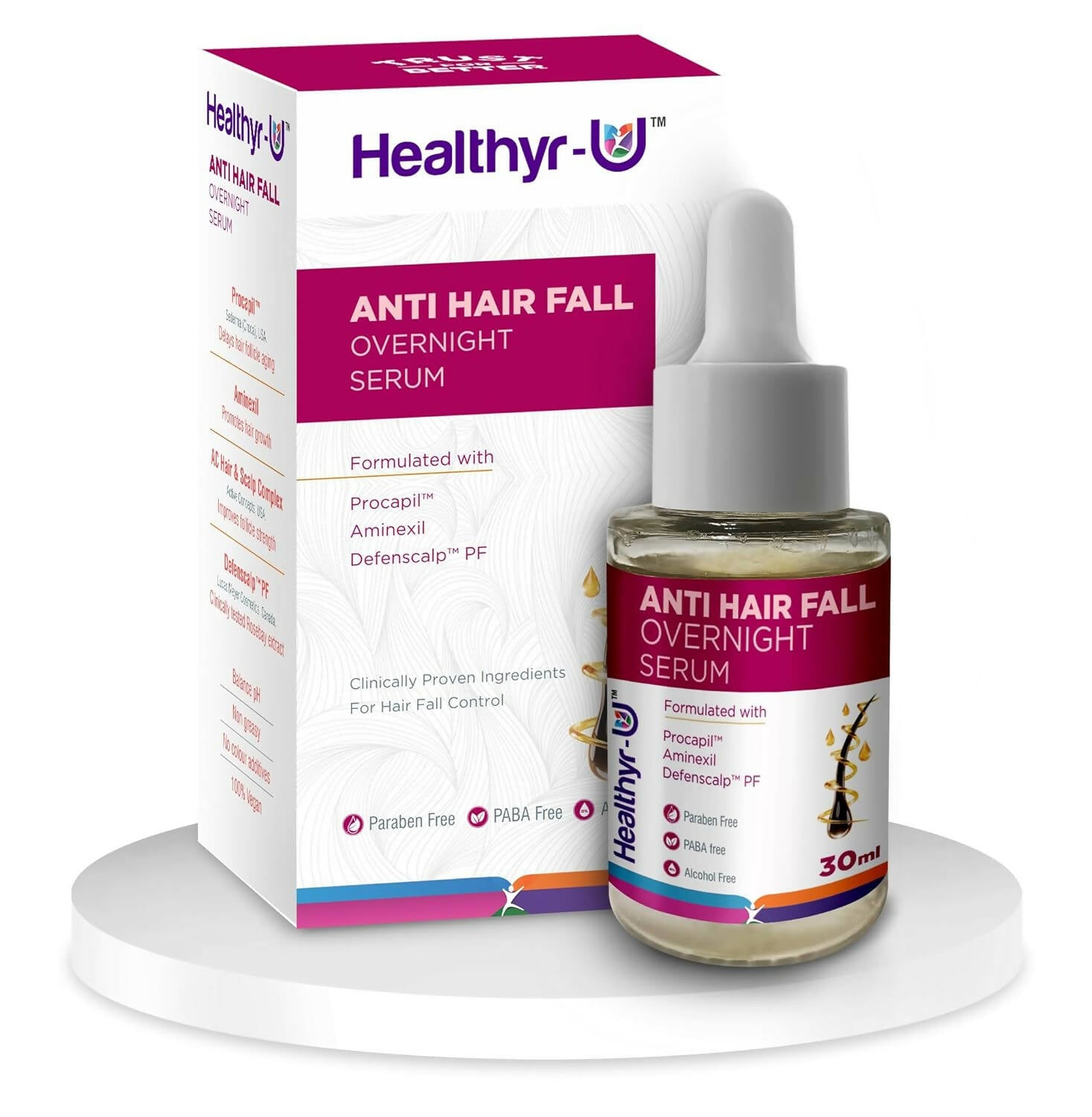 Healthyr-U Anti-Hair Fall Overnight Serum - Distacart